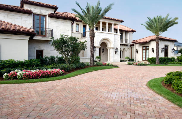 Best Colored Driveway Pavers in Dawson, TX